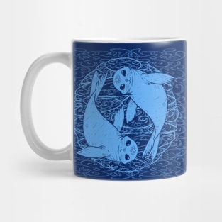 Yin and Yang Seals Mug